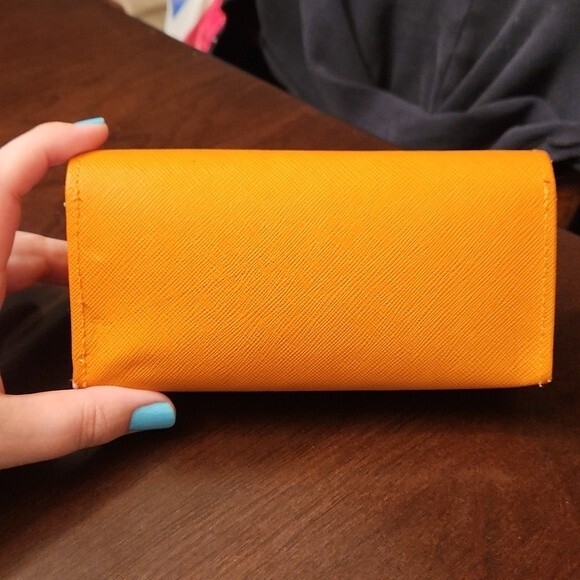 Tory Burch Burnt Orange Glasses Sunglasses Case - Picture 2 of 6